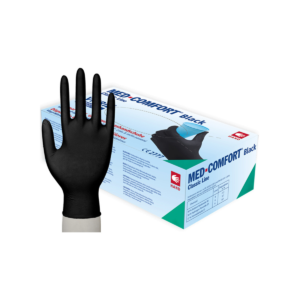 Vitril handschoenen - zwart - S