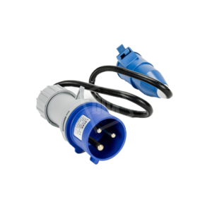 Adapter kabel - 32A CEE - 3 x 16A Shuko