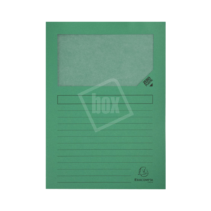 Venstermappen - gerecycleerd - donkergroen