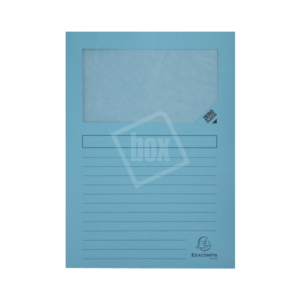 Venstermappen - gerecycleerd - lichtblauw