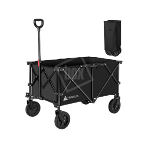 Vouwkar - zwart - 150kg