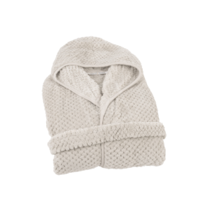 Badjas - fleece - zand