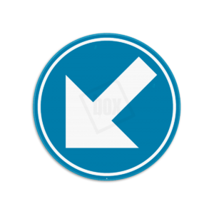 Verkeersbord - D1c - 70cm