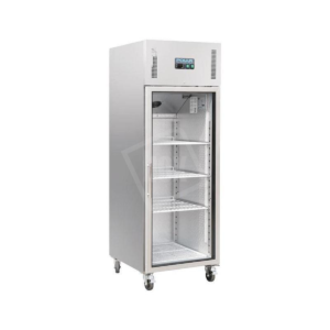 Koelkast - pro - op wielen - 600l - glazen deur