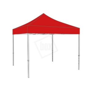 BOXtent 3x3M - rood