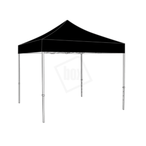 BOXtent 3x3M - zwart
