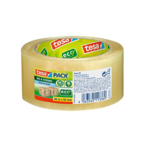 Verpakkingstape - 50mm x 66m - transparant - eco
