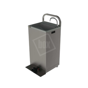 Mobiele handwasser - voetpomp
