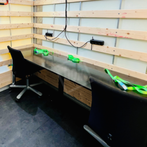 Inrichting - 20m3 bestelwagen - werktafel
