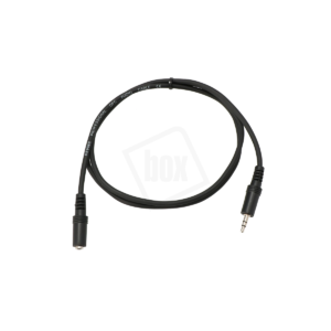 Audiokabel - mini jack female - mini jack male - 0.5m