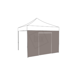 BOXtent 3x3M - zand - zijwand - deur