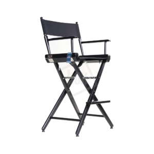 Make-up/regie stoel - hout - hoog - pro